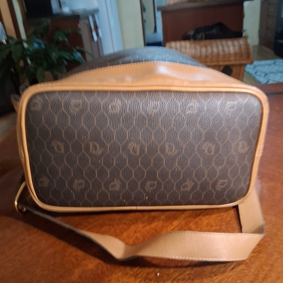 Dior Elegant Brown and Tan Designer Bucket Bag main image 11